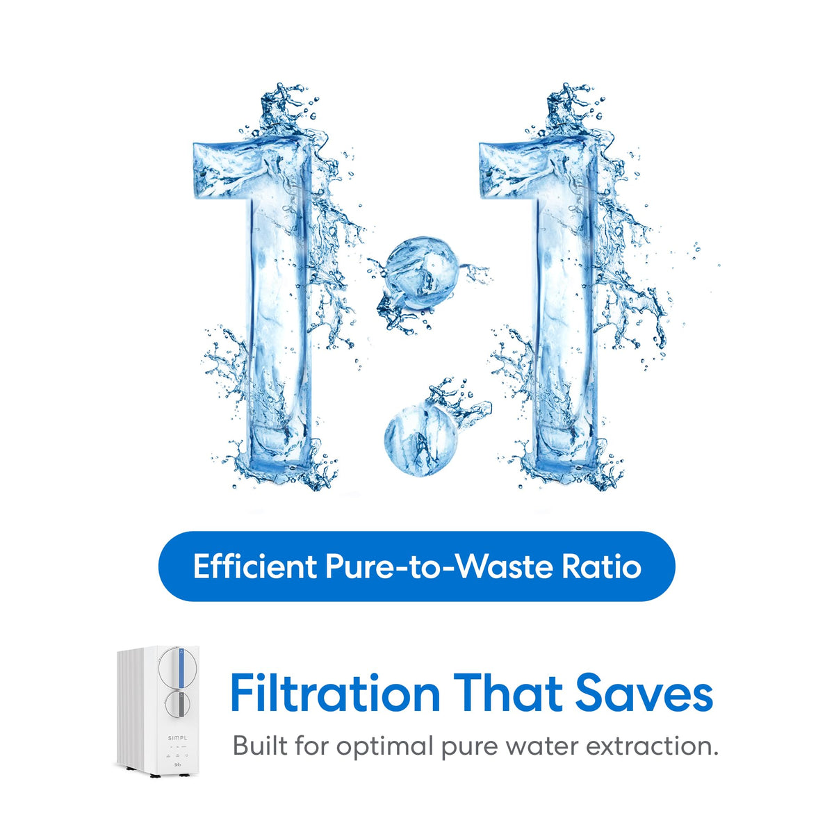 SIMPL Reverse Osmosis Water Filter System (400 GPD)