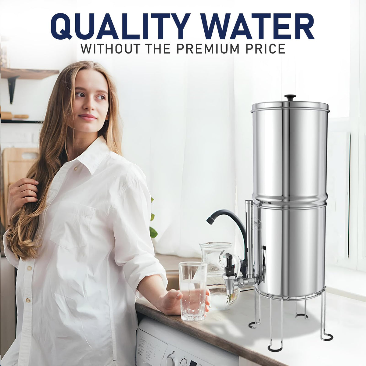 Gravity Fluoride Reduction Filter (Replacement Fluoride Filters)