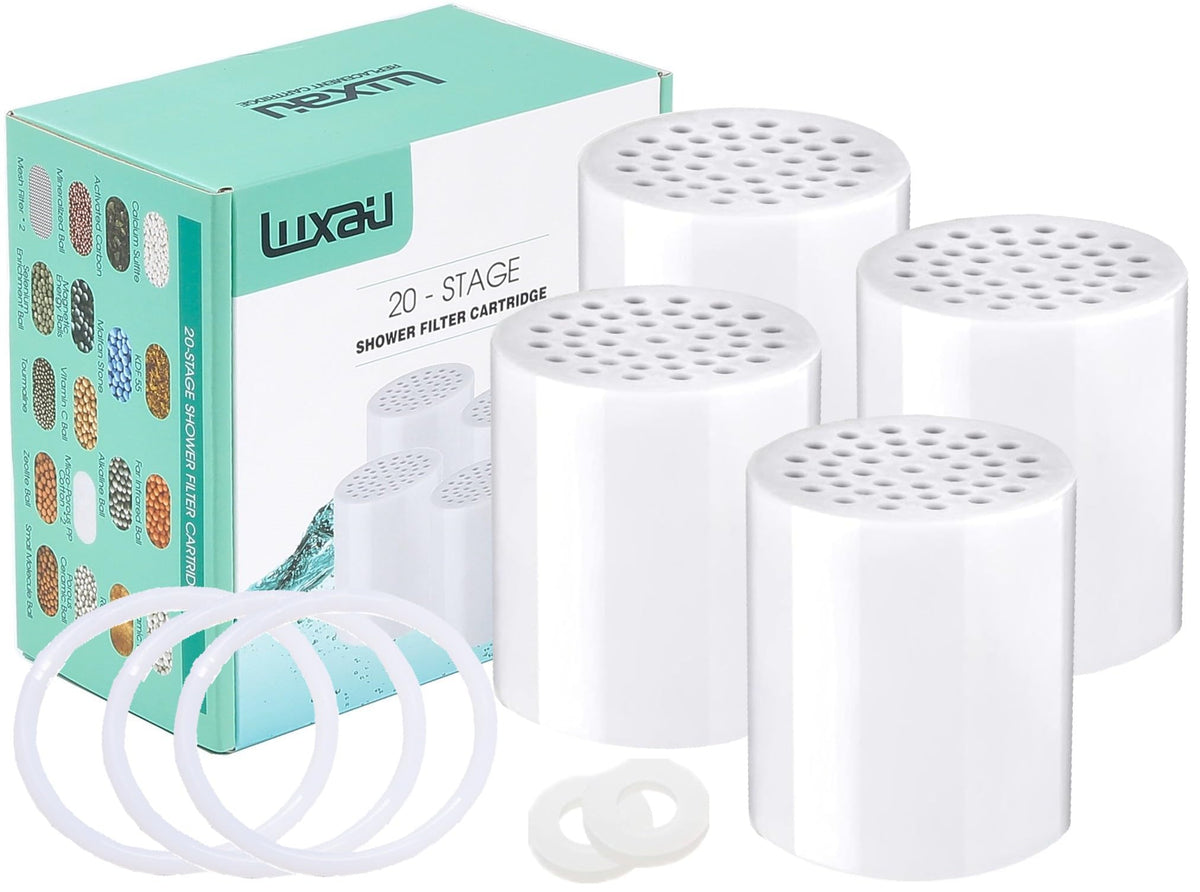 4 Pc Luxau 20 Stage (White X 4 Cartridge)