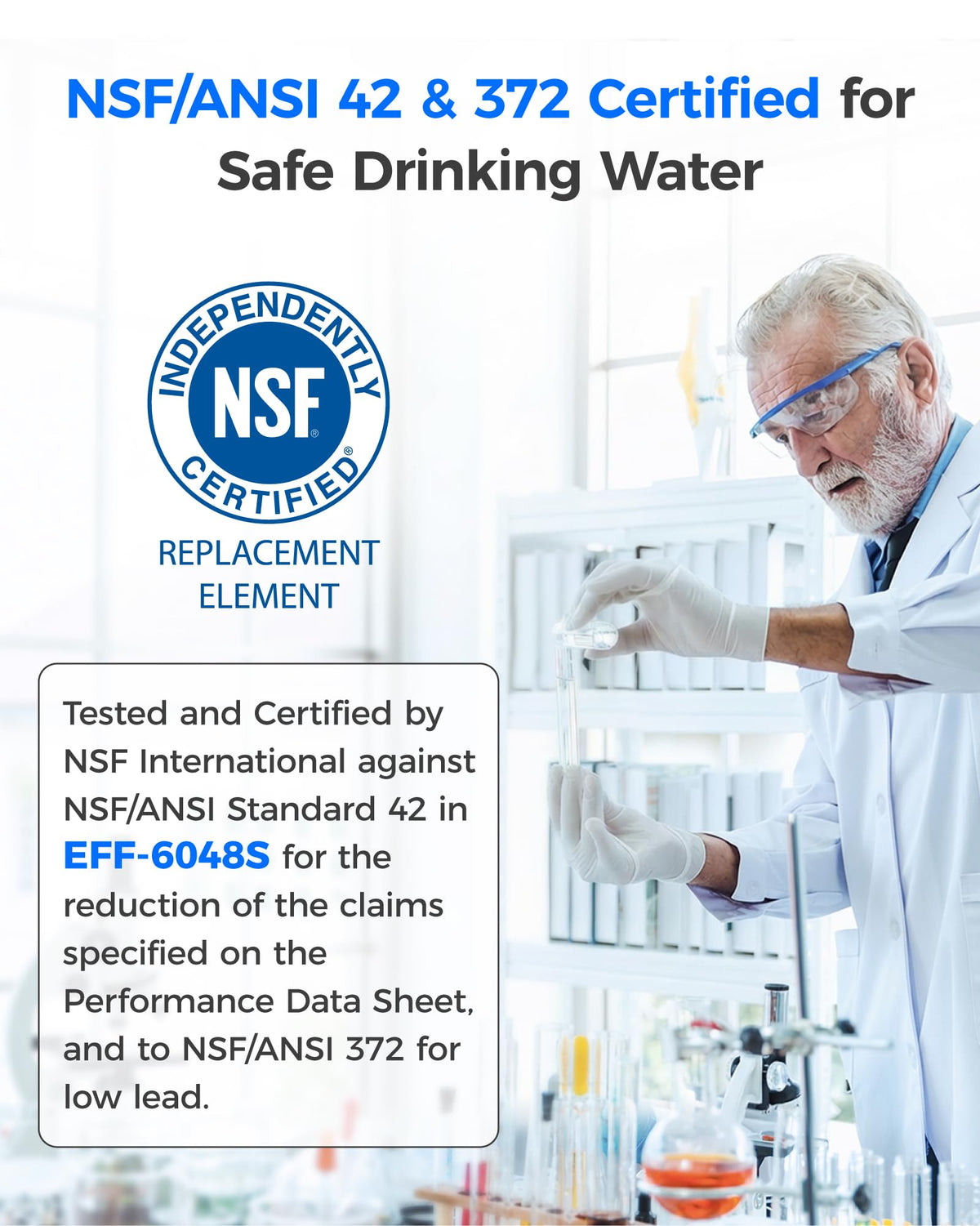 XWF Water Filter Replacement for GE® WR17X30702