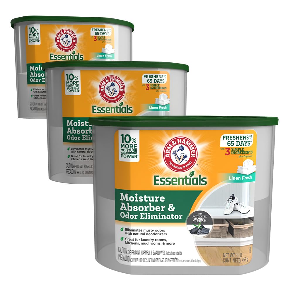 Essentials Disposable Moisture Absorber and Odor Eliminator Tub
