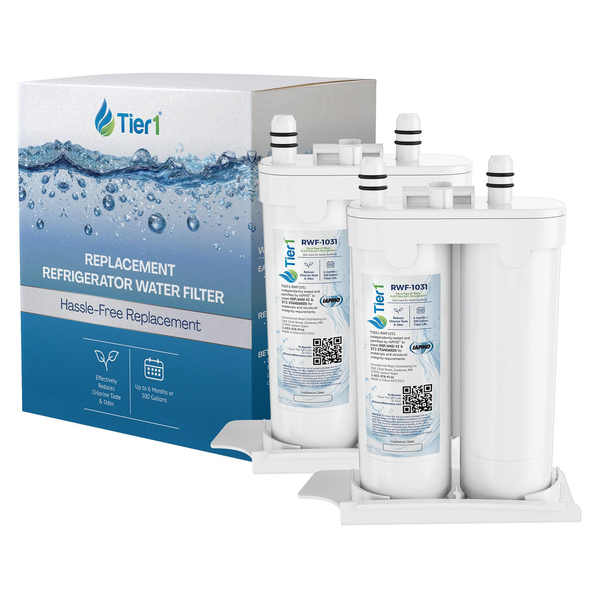 WF2CB Refrigerator Water Filter Replaces PureSource2 & EWF01