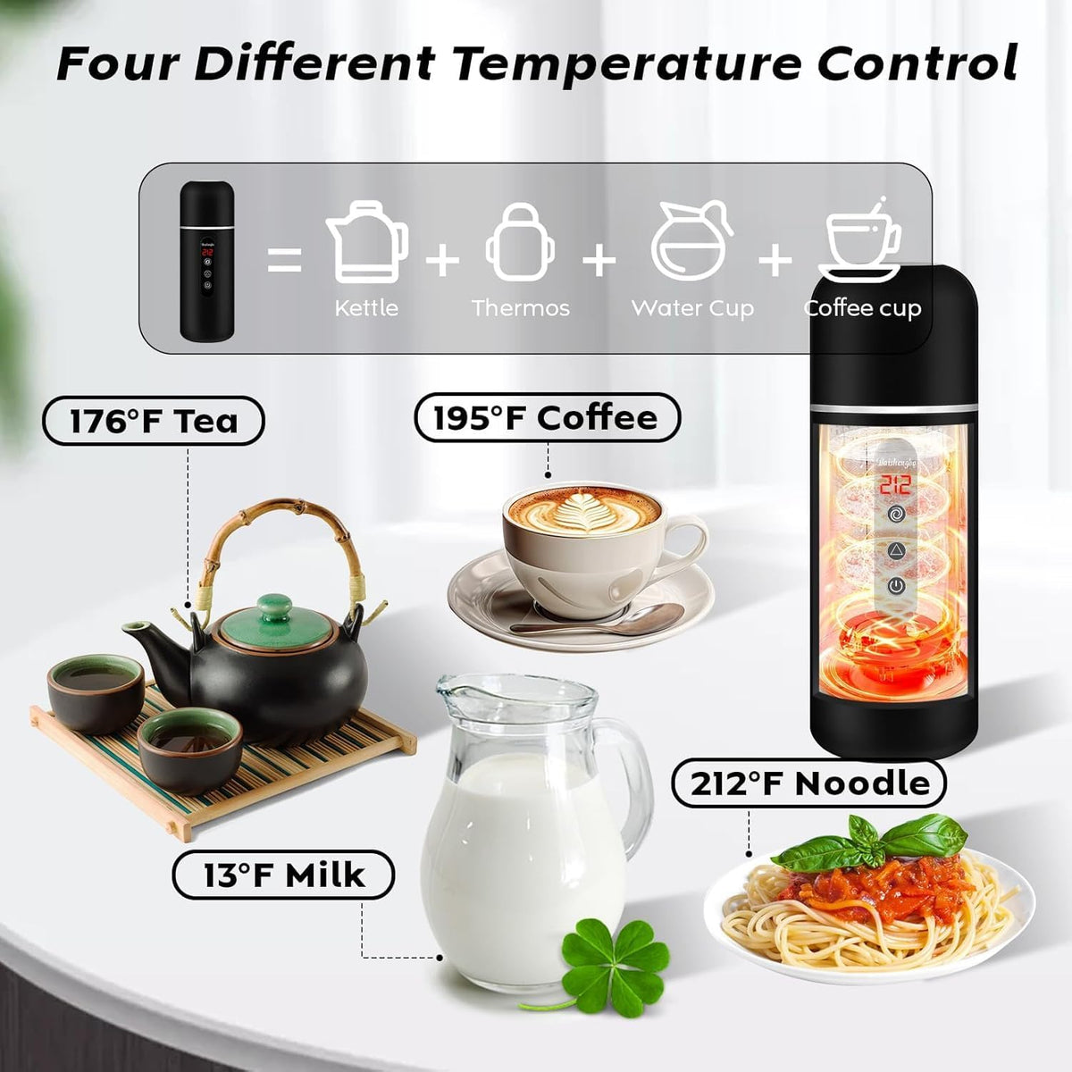 Electric Travel Kettle (Black 1)