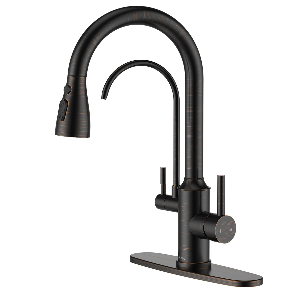3 in 1 Kitchen Faucets with Water Filter (Bronze)
