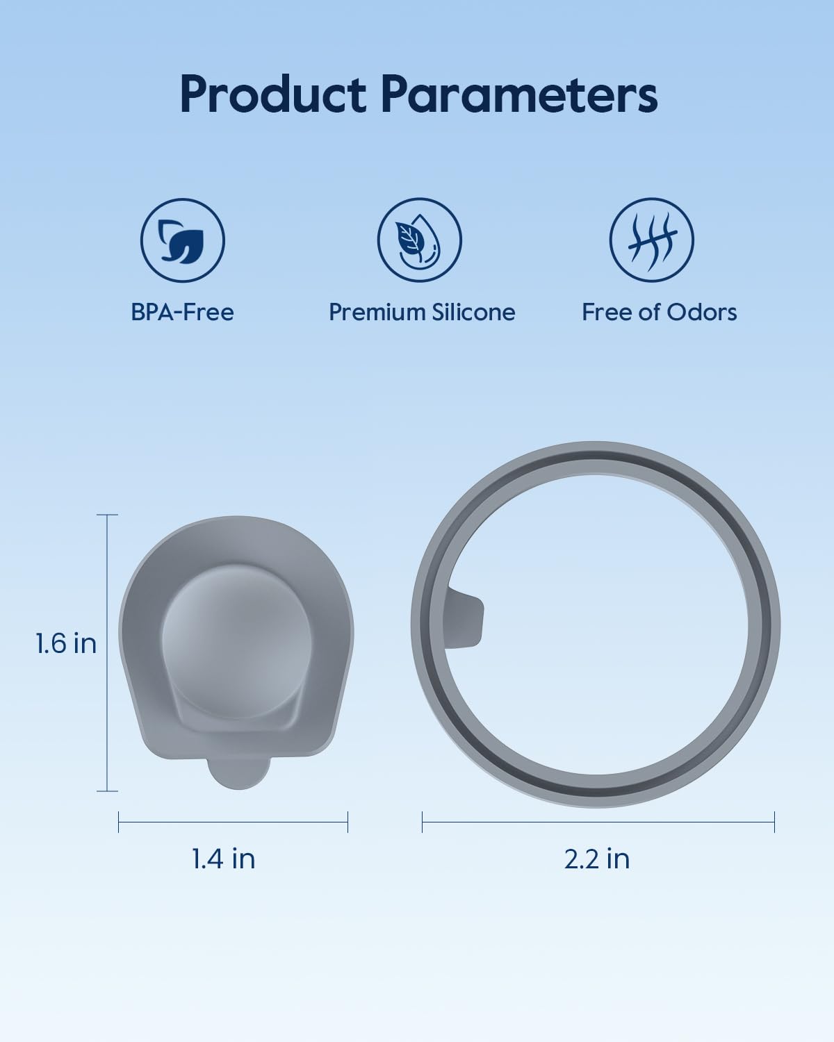 BOOST Smart Water Bottle Tracker with Reminder (Dark Gray)