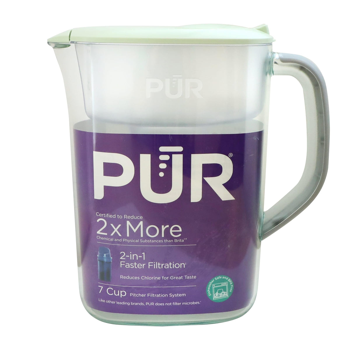 7 Cup Water Pitcher (PUR Faster Filter / Lime)
