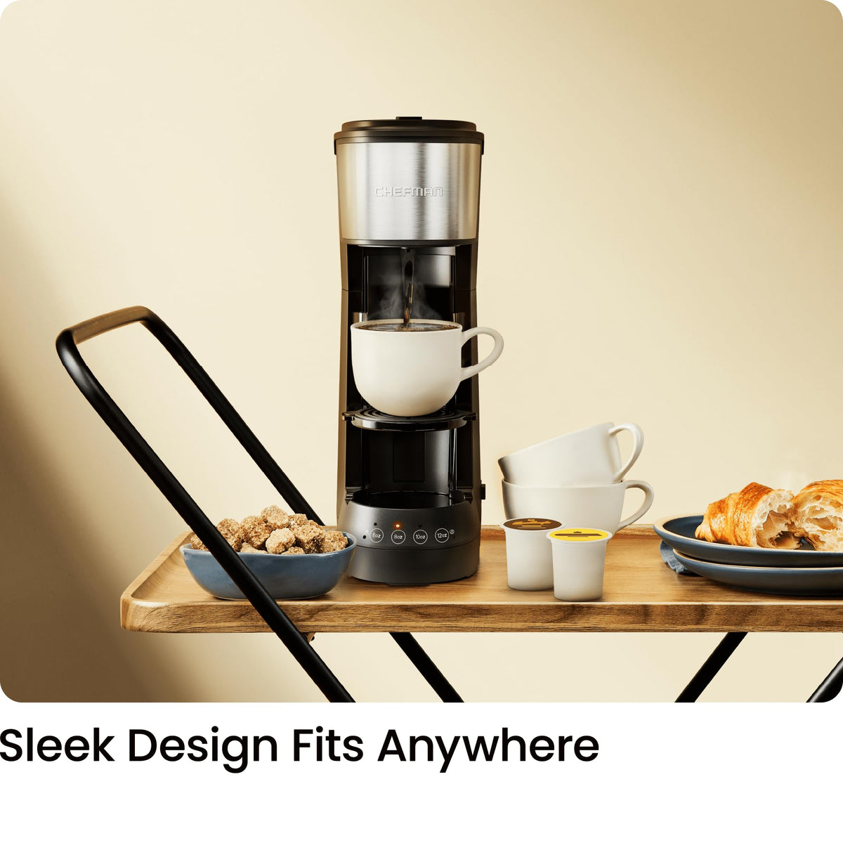 Single Serve Coffee Maker (Multi Cup / Black)