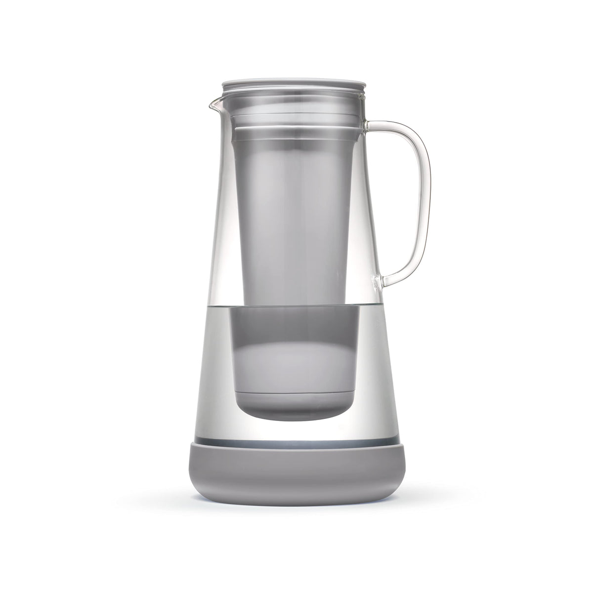 Home Glass Water Filter Pitcher (Pebble)