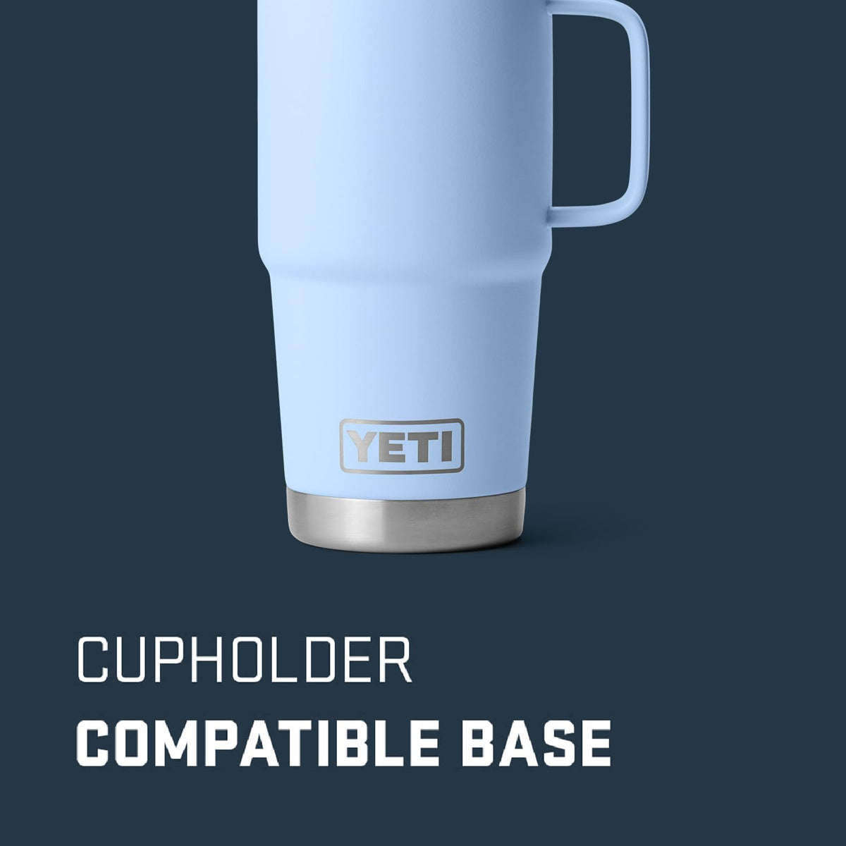 Rambler 20 oz Travel Mug (Big Sky Blue)