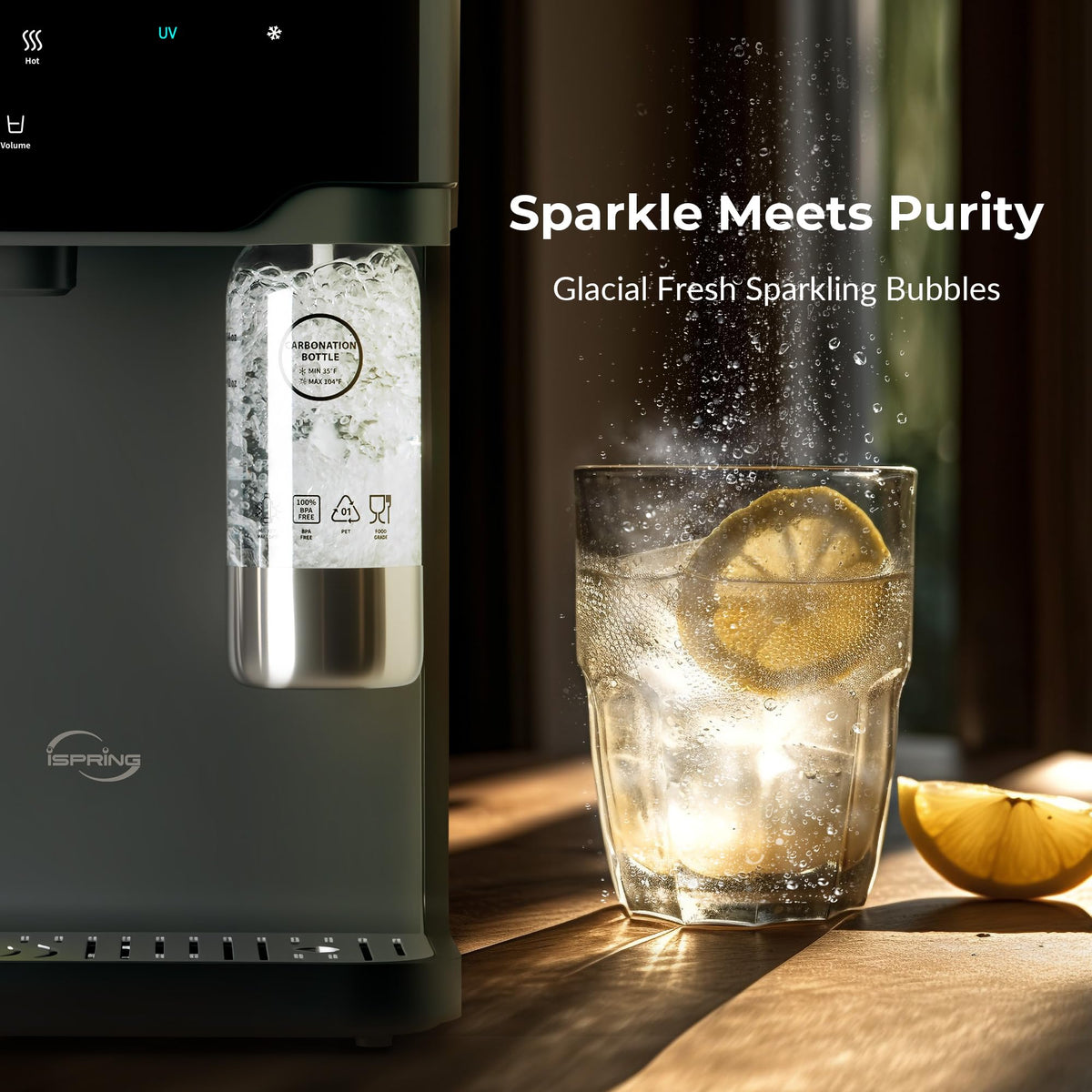 Sparkling Water Maker with UV