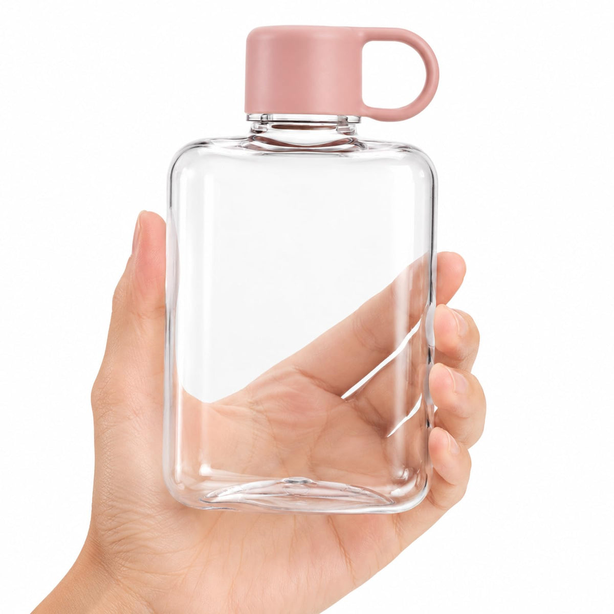 2 Pack Portable Flat Water Bottle