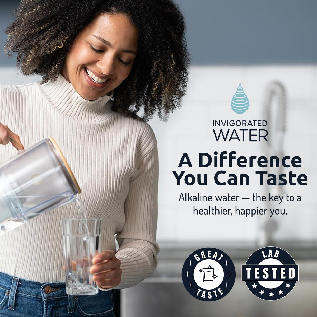 PH001 Ultra White Alkaline Water Filter Replacement (White (PH001 Ultra))