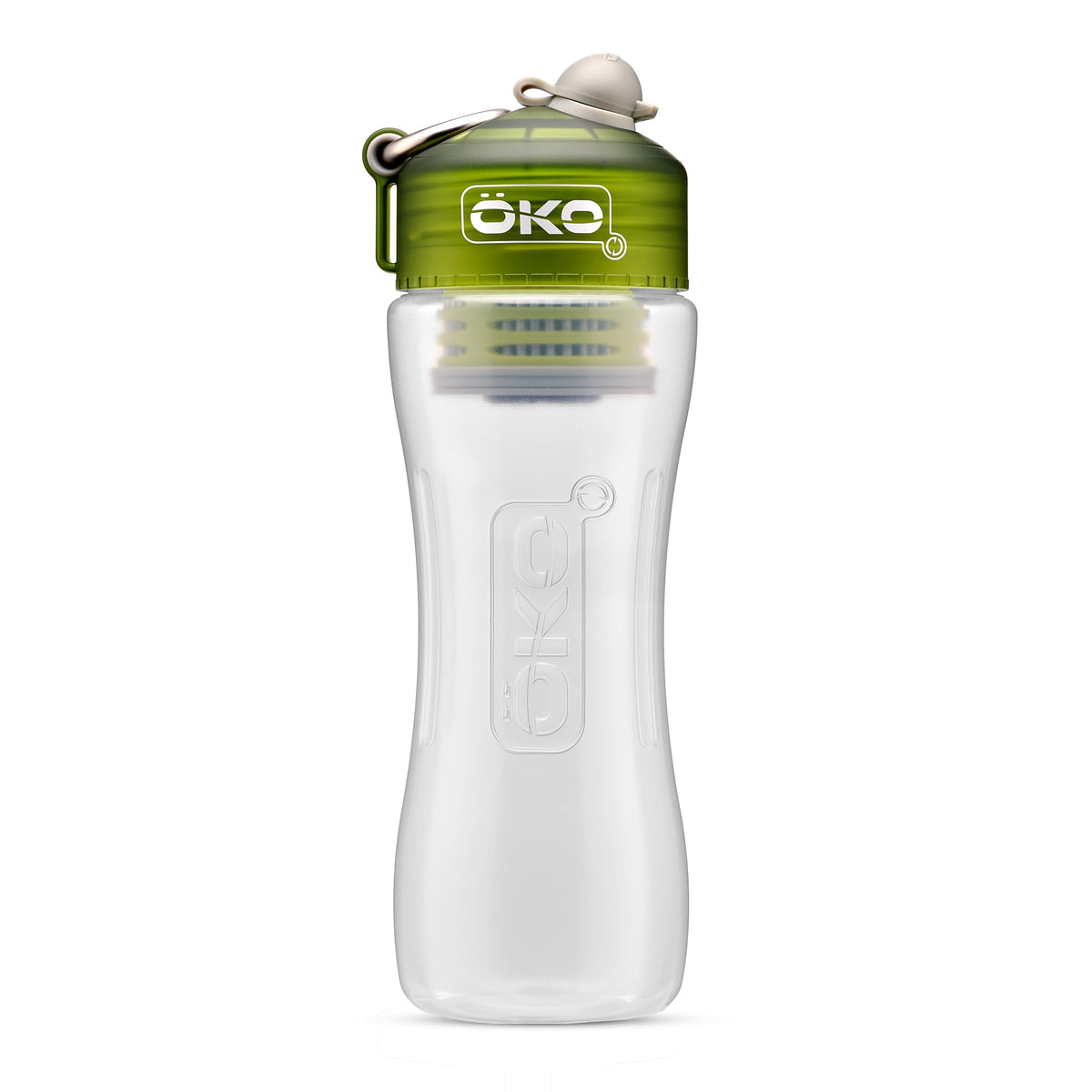 KOH2O Purification Water Bottle with Advanced Filtration (Moss / 650 ml)