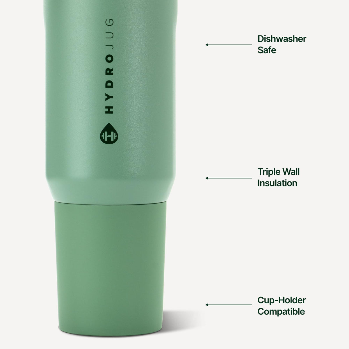 Sport 20 oz Insulated Stainless Steel Water Bottle (Sage / 20 Ounces)