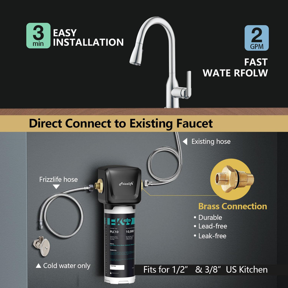 FK99 Under Sink Water Filter System (FK99 Under Sink Water Filter (Upgrade Filter))