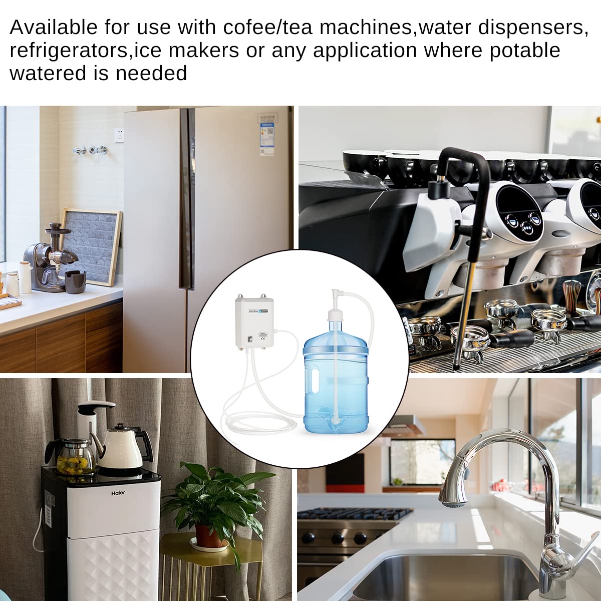 Bottled Drinking Water Pump System Single (Single Inlet)