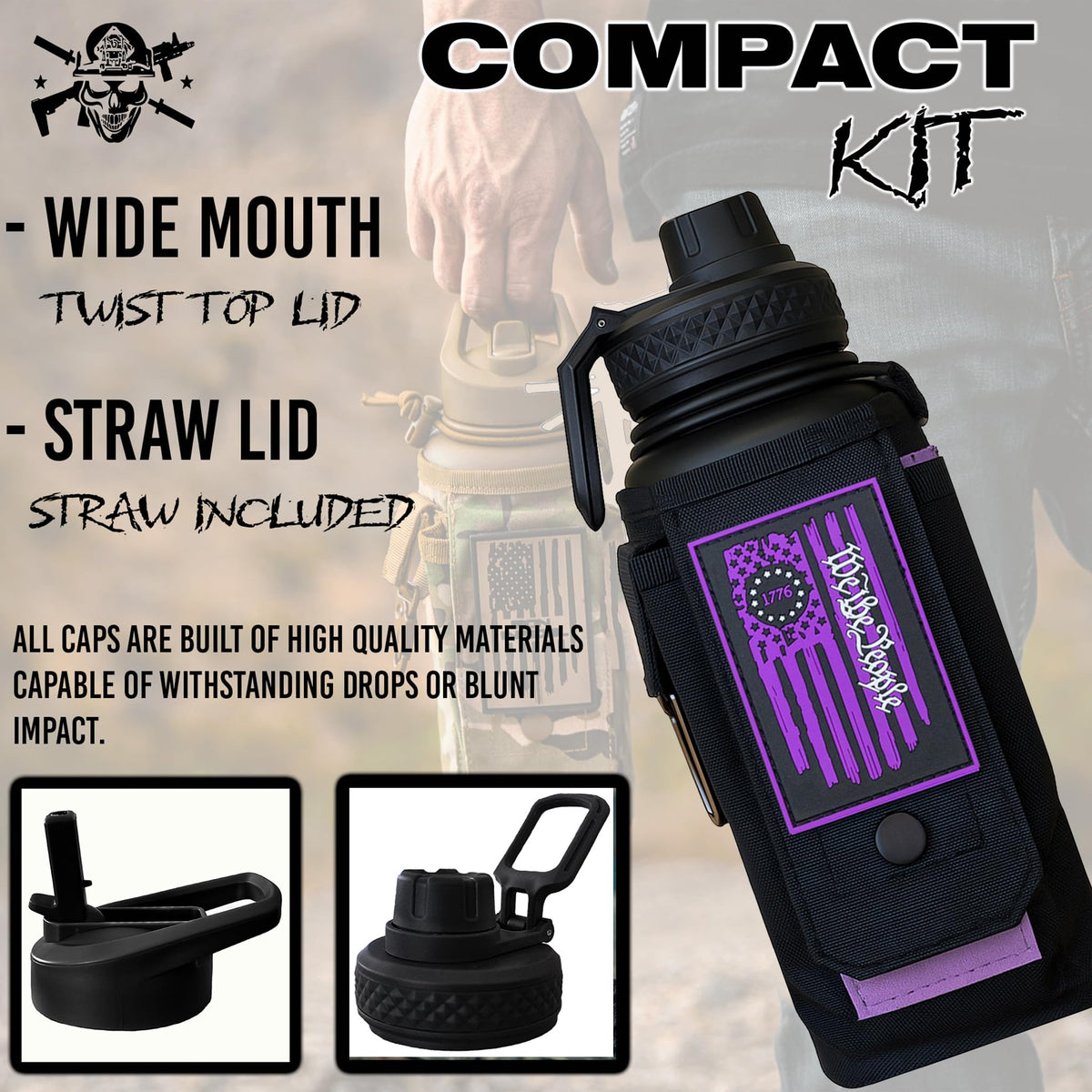 Battle Bottle (32 Ounces / 32oz - Twilight)