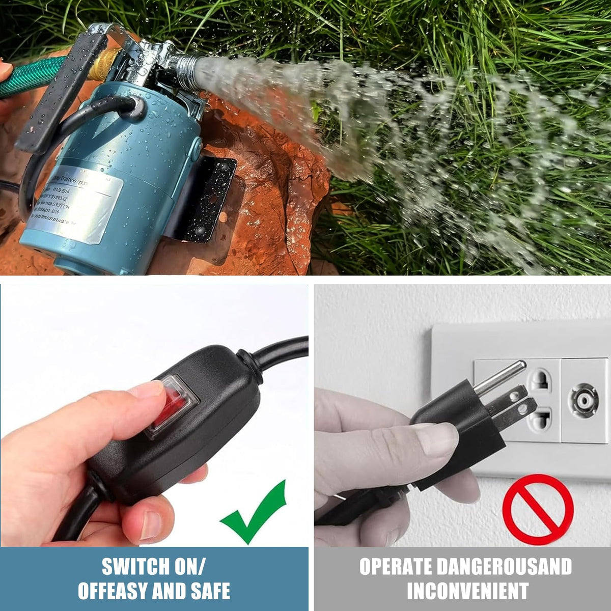 Water Transfer Pump (115v-light Blue)