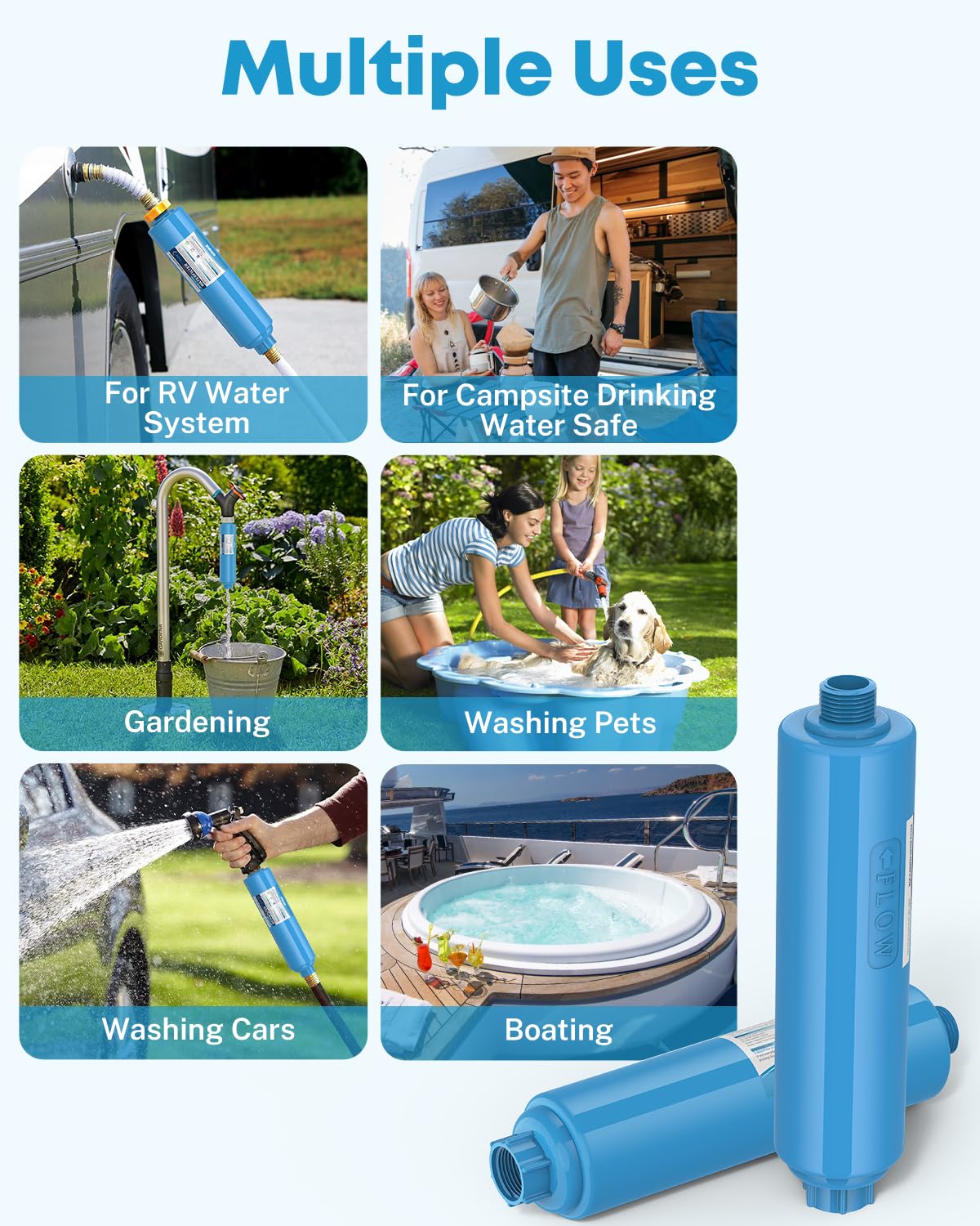 RV Water Filter (2 Count)