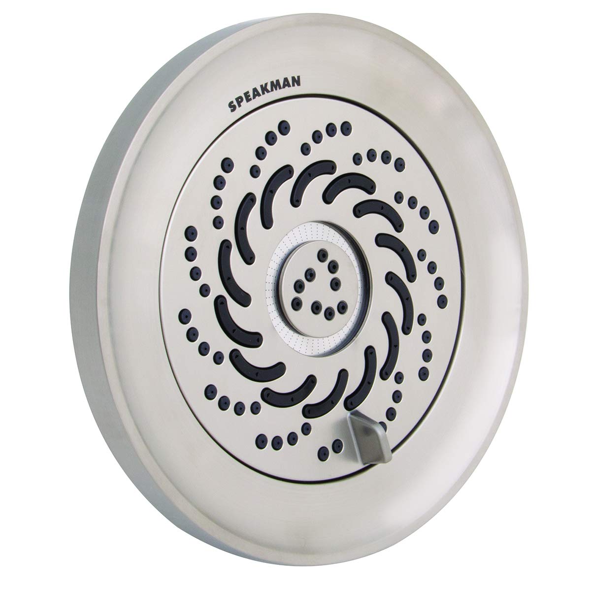 S-5000-BN-E2 Neo Exhilaration High Pressure Fixed Shower Head, 2 GPM, Brushed Nickel (2 GPM / Brushed Nickel)