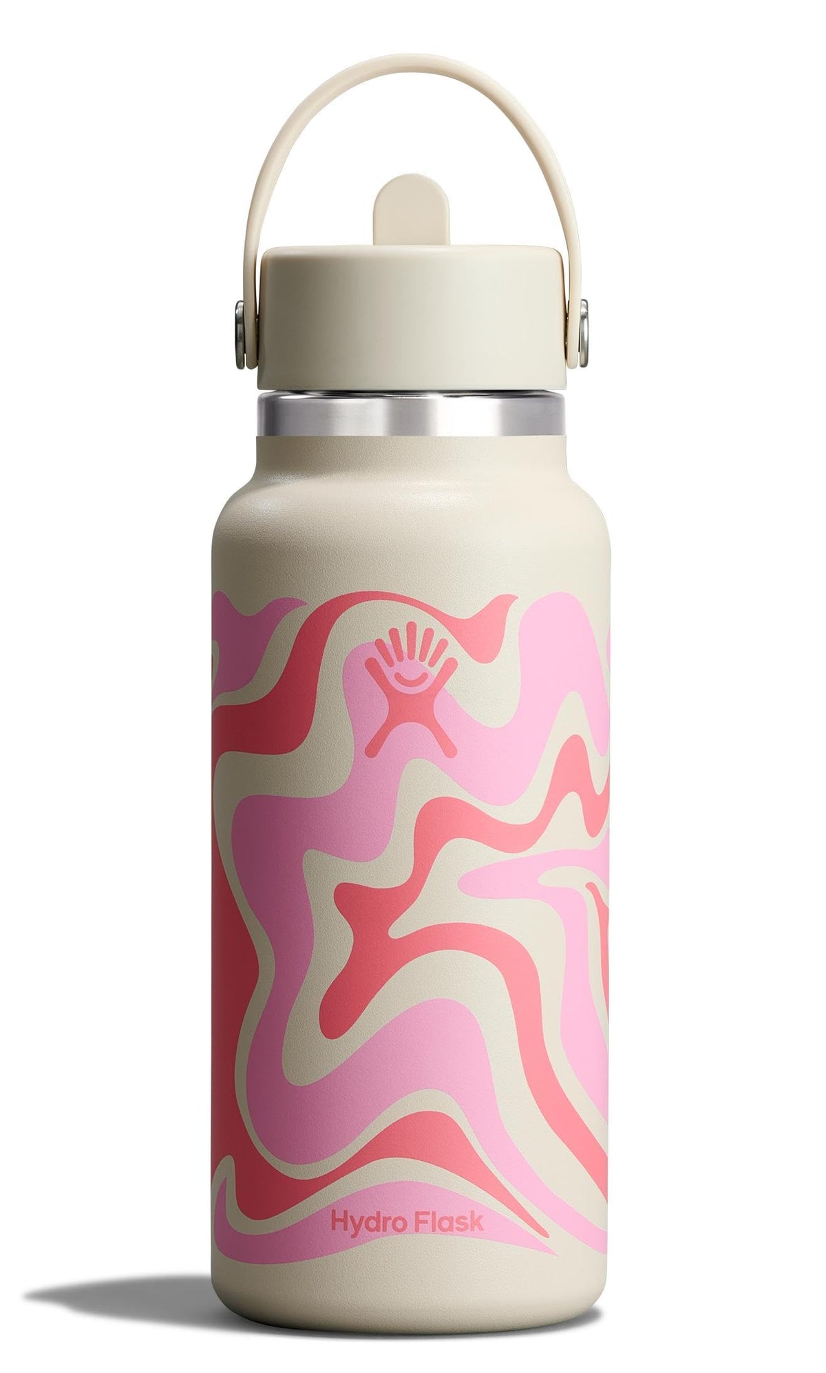 Water Bottle Insulated Stainless Steel (CALLIE PINK / 32 Ounces)