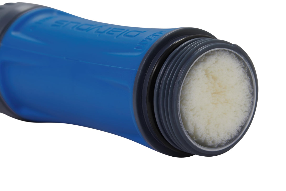QuickDraw Ultralight 2 Liter Backpacking Water Filter System (Blue / 2L)