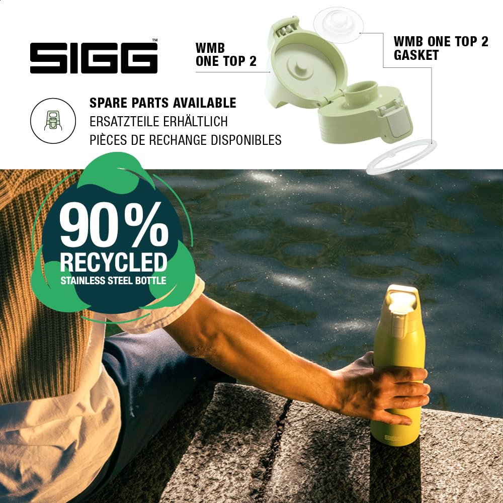 Insulated Water Bottle (34 oz / Eco Green)