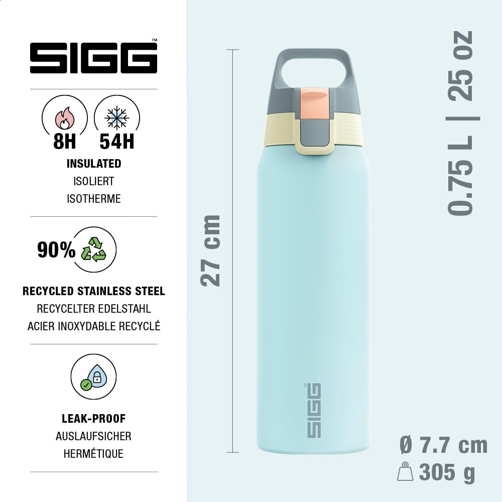 Insulated Water Bottle (Multicolor 0.75 L / Breeze)