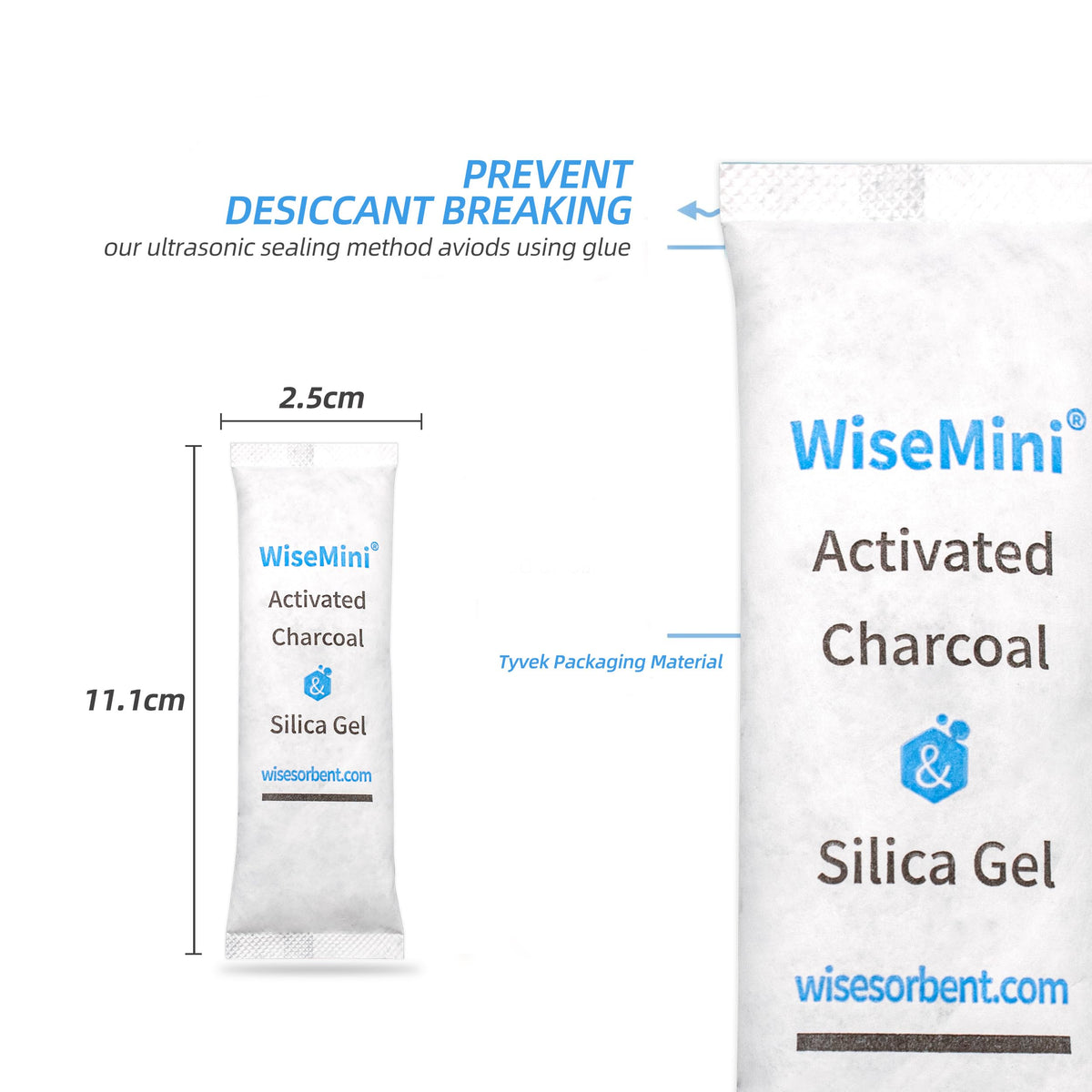 60Pcs 14 Gram Food Safe Desiccant Packs (60 Packs)