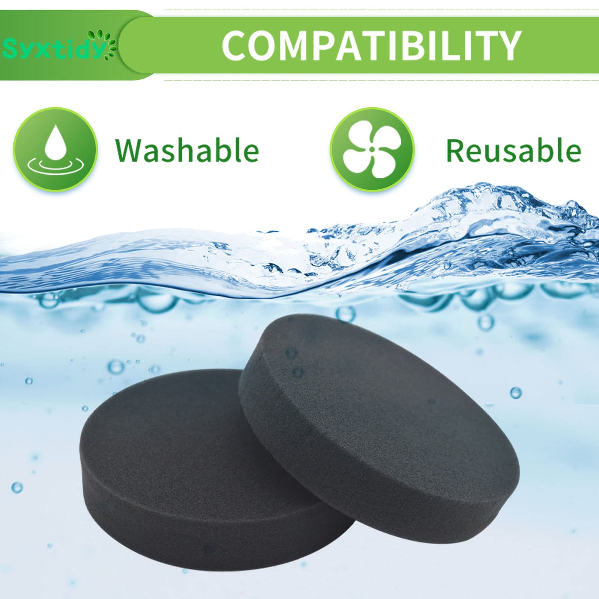 5 Pack Filter Replacement for Bissell Powerforce Helix 2191 1797#1608225 (5Pack 1608225 Filters)