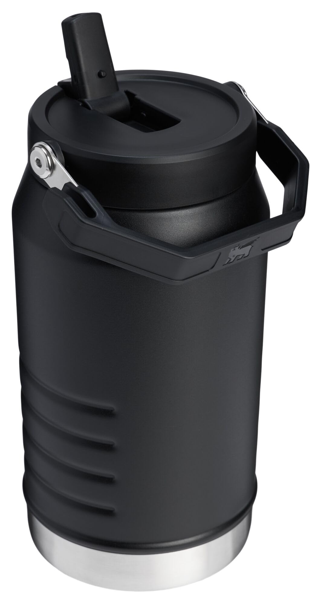 IceFlow Flip Straw 2.0 Jug (Black / 64 Ounces)