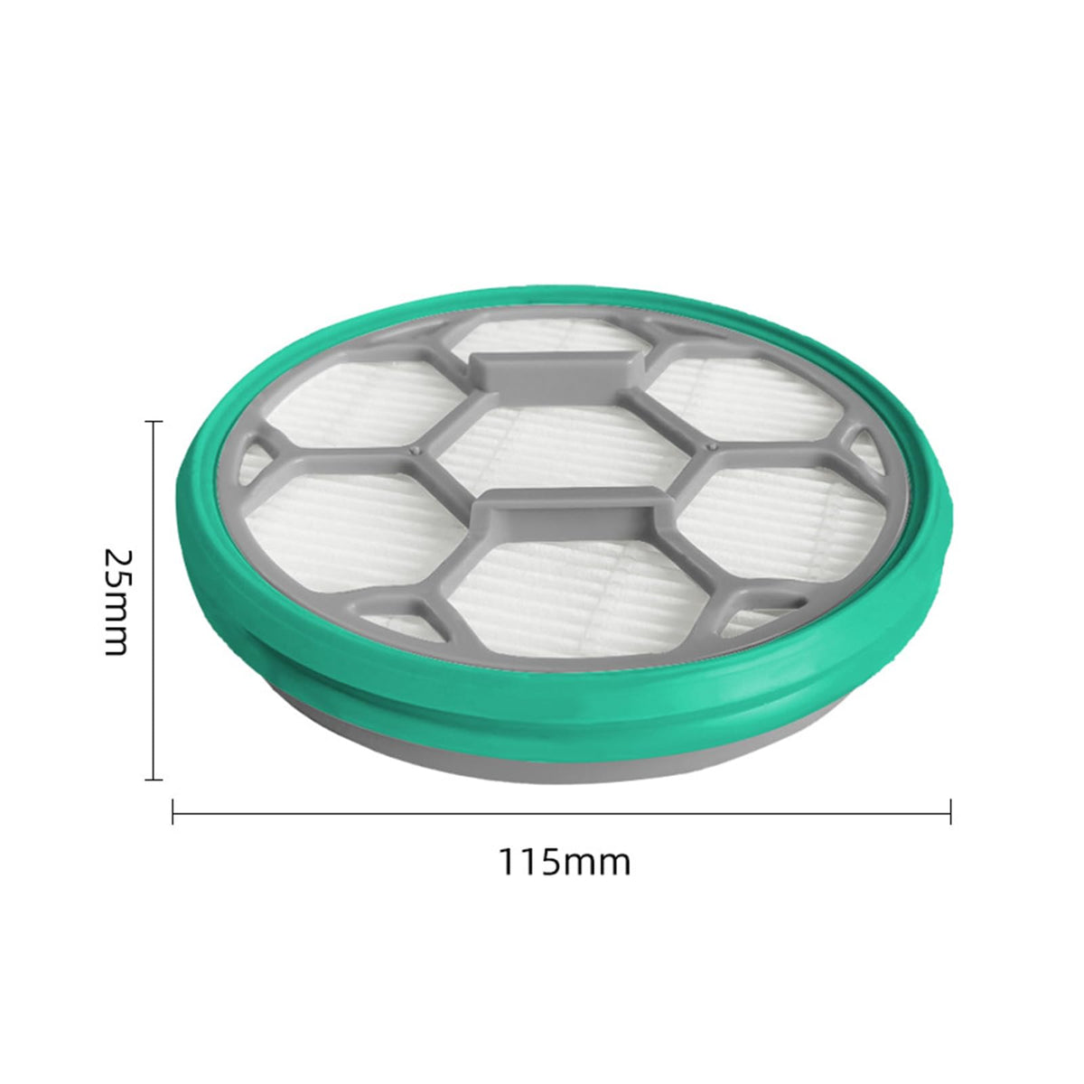 Pet Grooming Vacuum Sponge Hepa Filter Spare Part Replacement Accessory For P1 Vacuum Spare Part