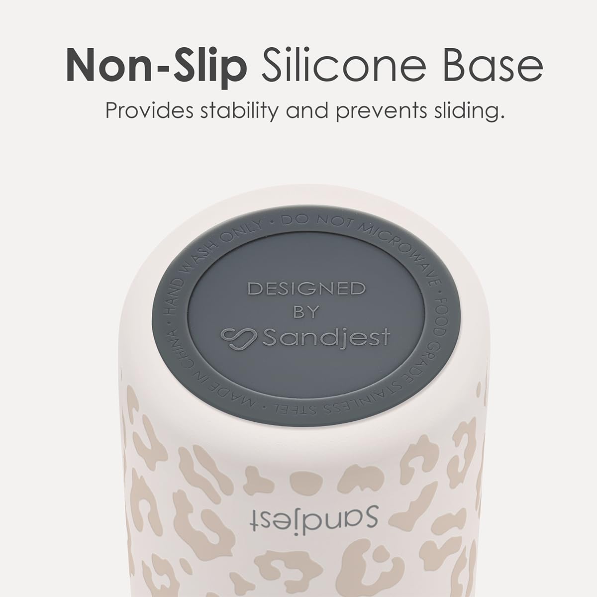 Leopard Skin Stainless Steel Push (Leopard 1 / 32 Ounces)