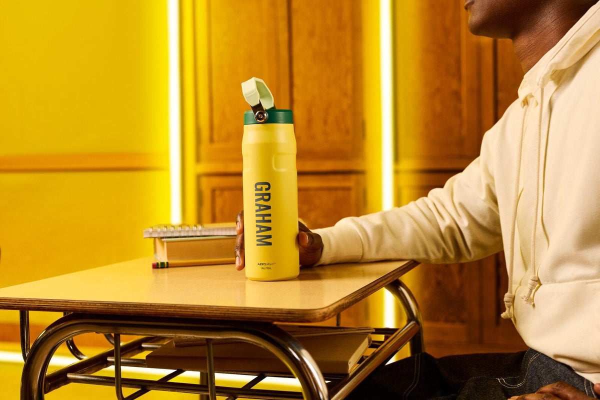 IceFlow Flip Straw 2.0 Bottle (Emerald Honeydew / 16 Ounces)