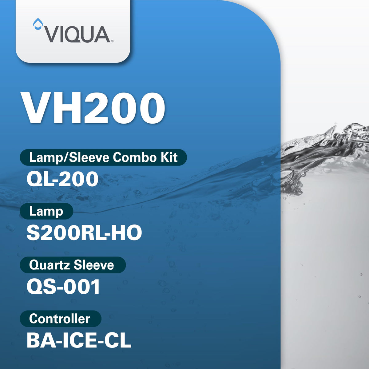 VH200 Home Stainless Steel Ultraviolet Water System
