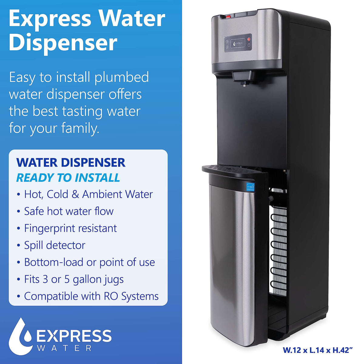 Water Dispenser (5 Gallon Cold RO Dispenser)