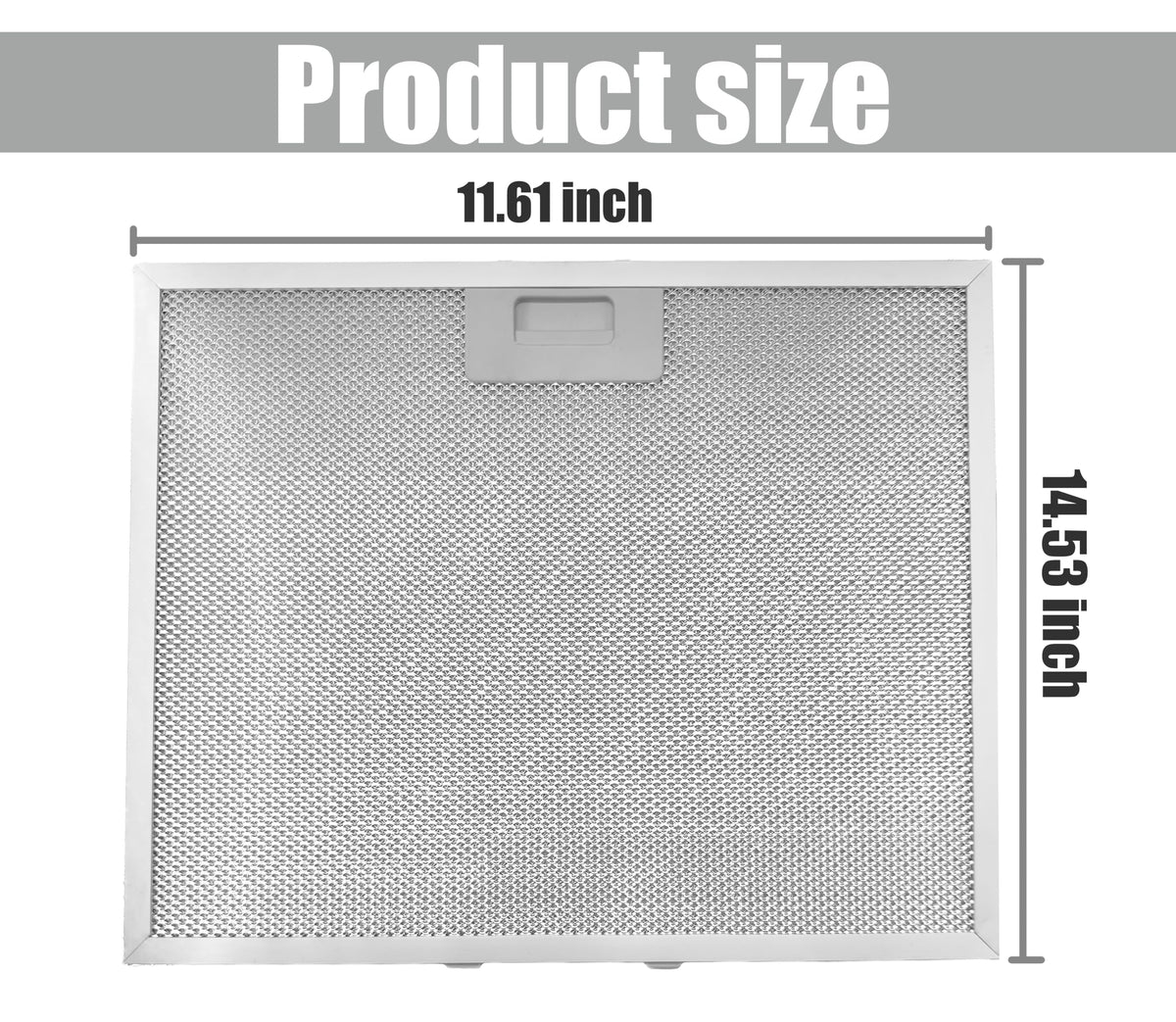 WB02X11011 Range Hood Grease Filter Compatible with GE JV636H1SS JV636H2SS JV536H1SS JV536H2SS JV535H1WW JV635H1BB JV635H2CC 14
