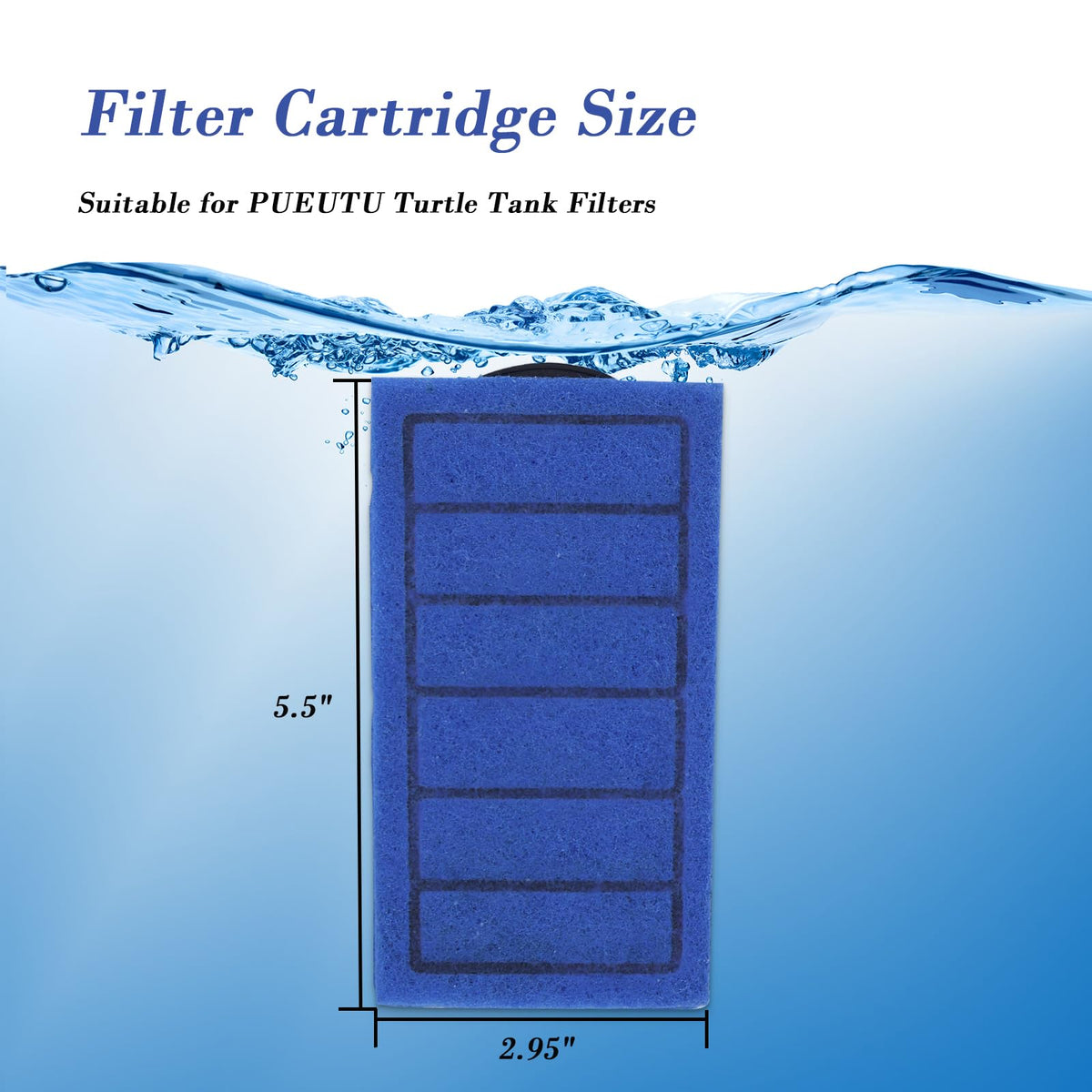Aquarium Filter 5PCS Filter Cartridges