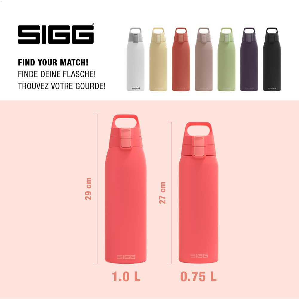 Stainless steel insulated water bottle (1.0 L / Watermelon)