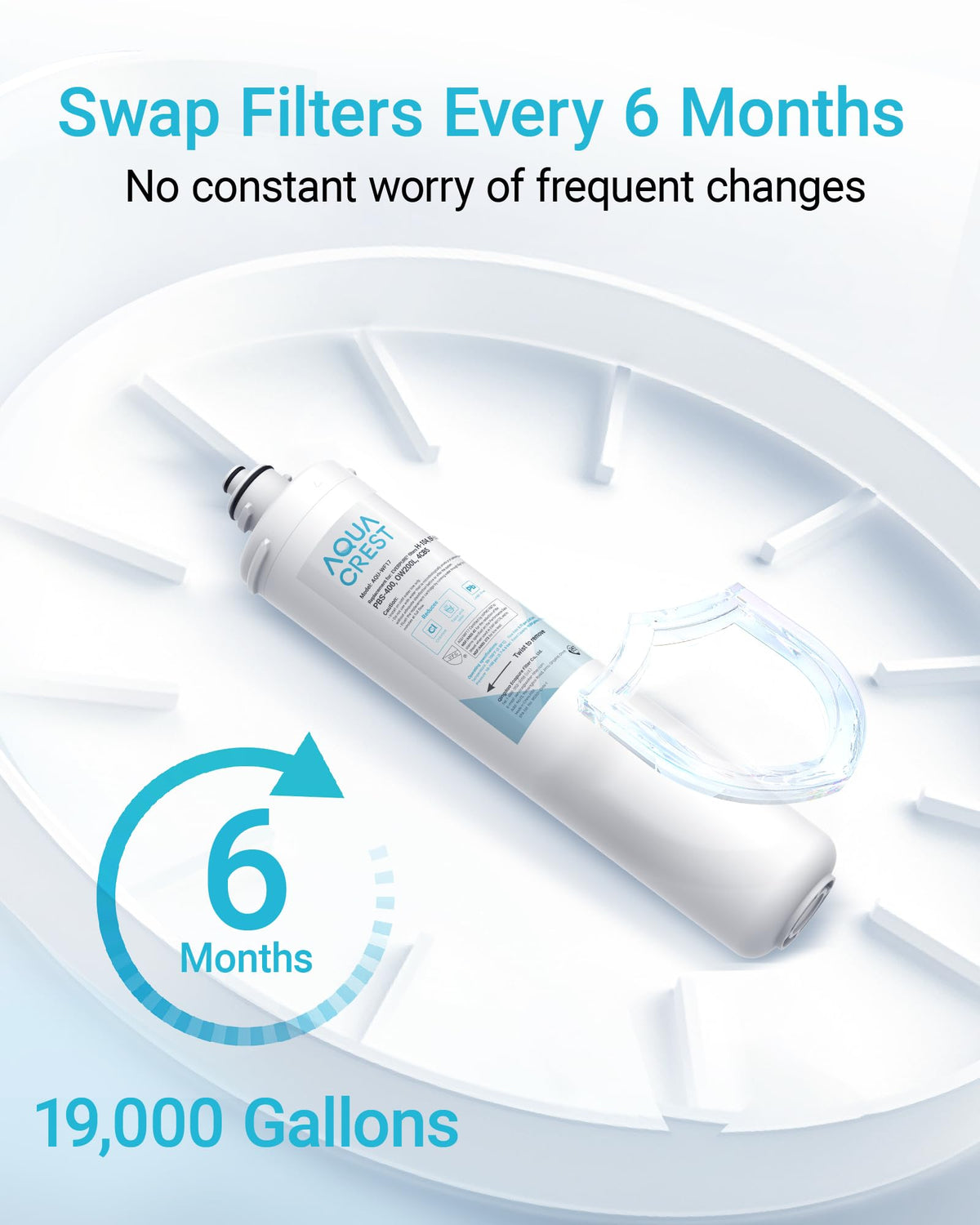 H 104 Water Filter Replacement for Pentair® Everpure H