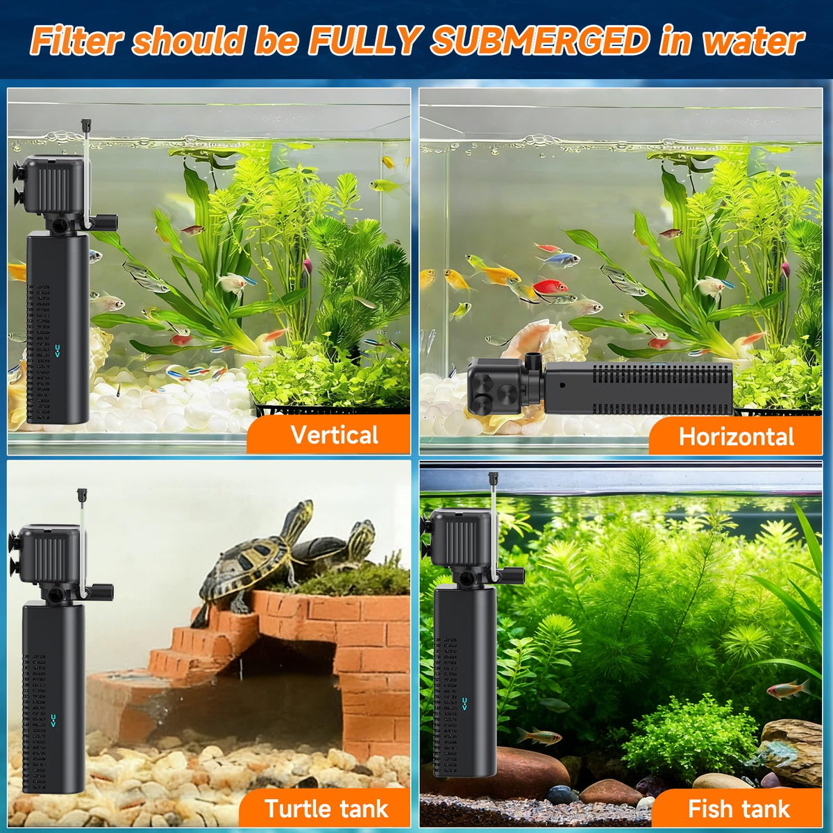 25W UV Aquarium Filter