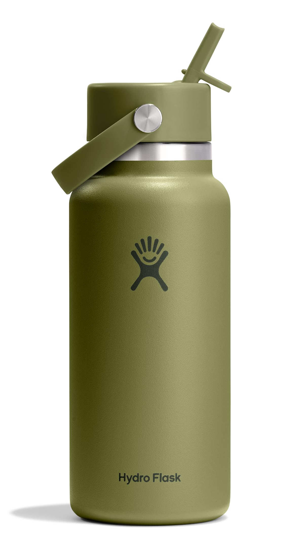 Palmer Green Wide Flex Straw Cap Bottle 32 oz (PALMER GREEN / 32 Ounces)