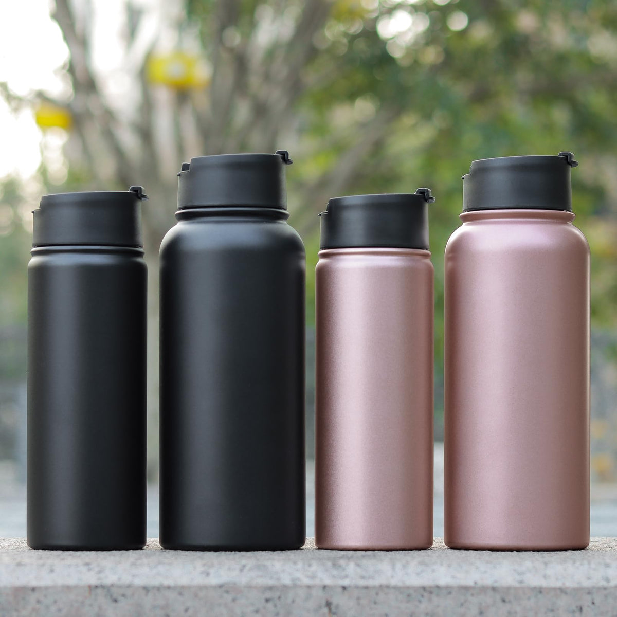 Infuser Water Bottle with Removable Strainer for loose leaf Tea 18 (Rosegold / 32 Ounces)