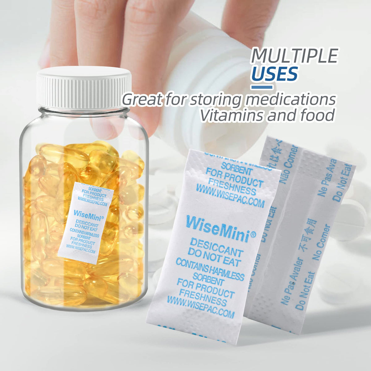 Silica Gel Packets (0.5 Gram)