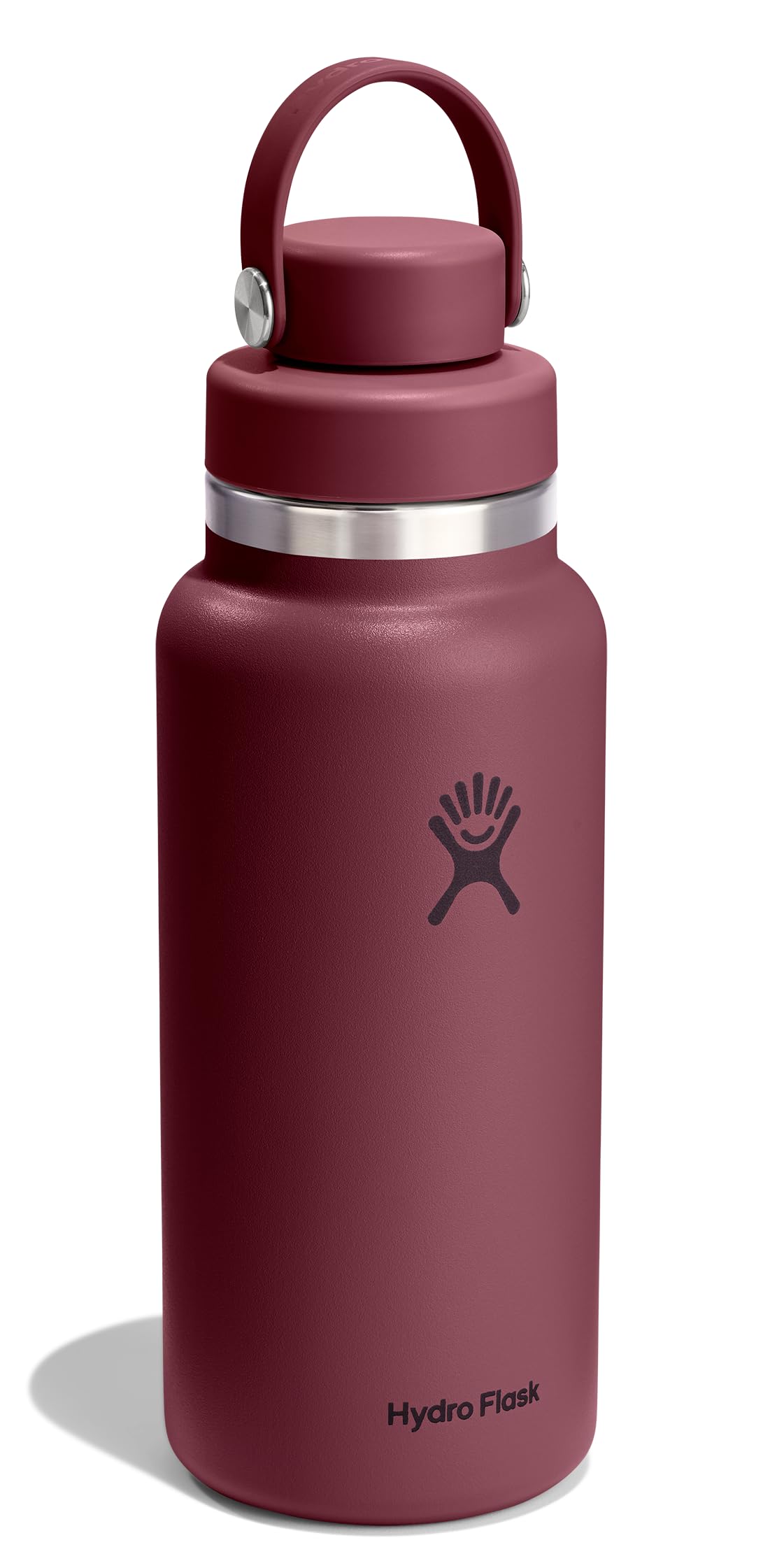 Water Bottle Insulated Stainless Steel (32 Ounces / Burgundy)