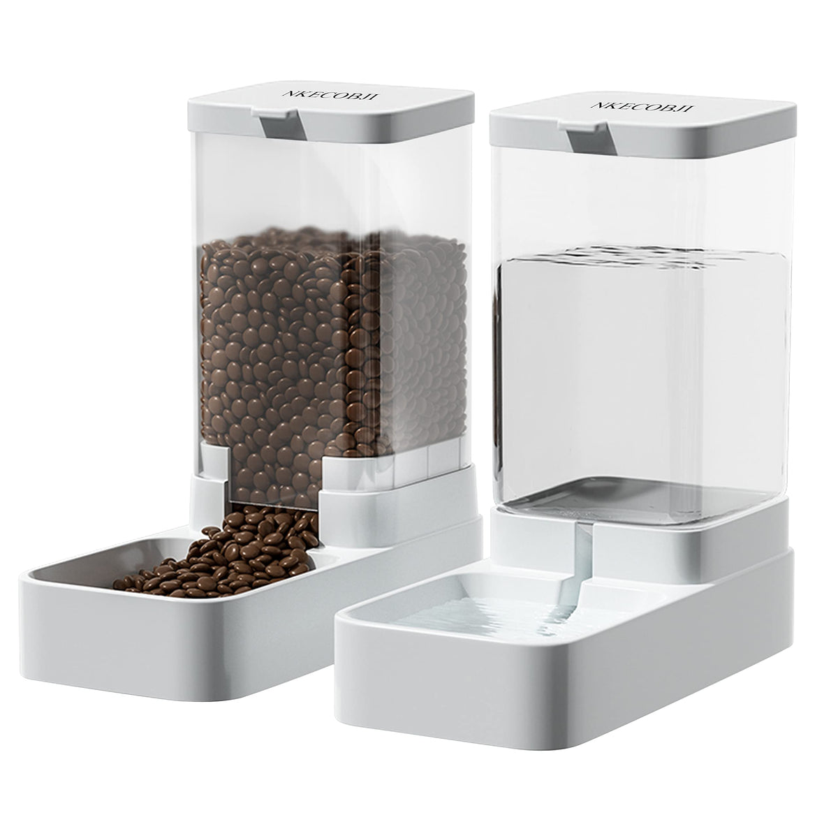 Gravity Pet Feeder and Water Dispenser Set (Water Feeder & Food Feeder)