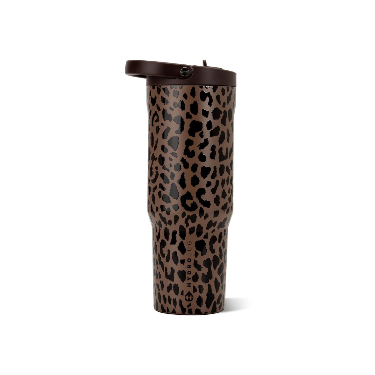 Sport 32 oz Insulated Stainless Steel Water Bottle (Brown Leopard / 32 Ounces)