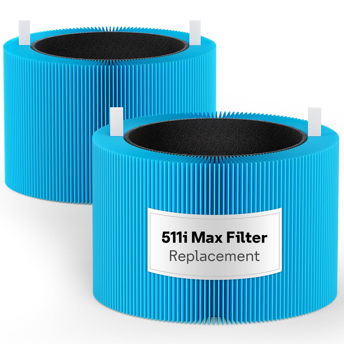 511i Max Filter Replacement for Blueair Blue Pure 511i Max Air Purifier (Blue / 2 Pack)
