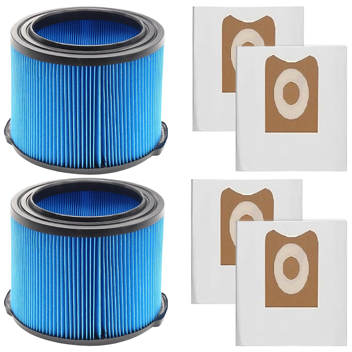 2 Pack VF3500 Replacement Filter for Ridgid 3 (VF3500)