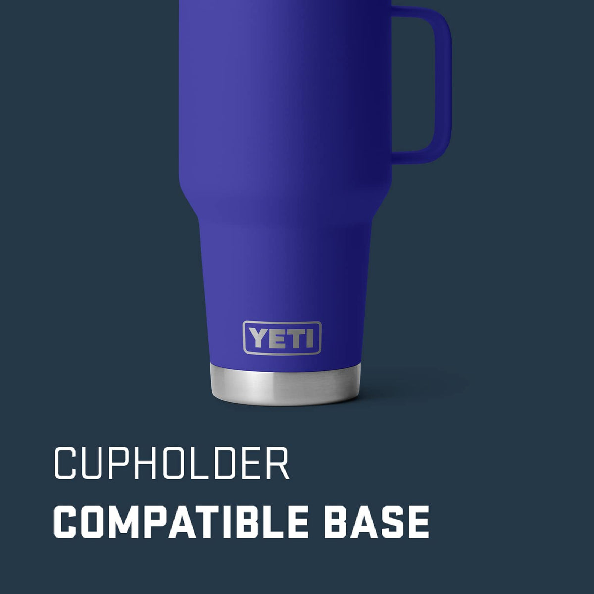 Rambler 20 oz Travel Mug (Offshore Blue)